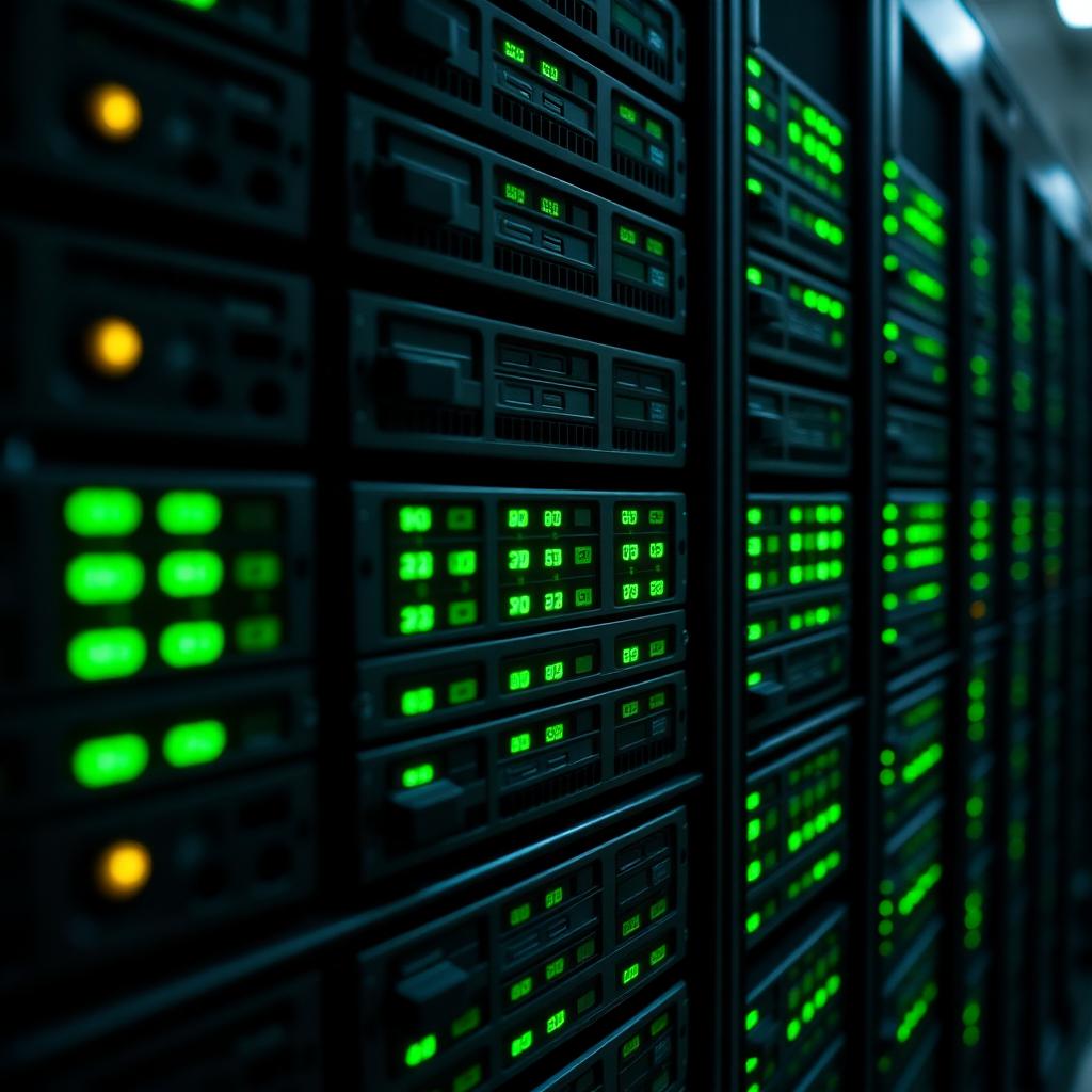 Dedicated server rack